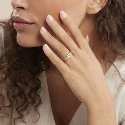 Bague Tamaya Or Jaune Diamant