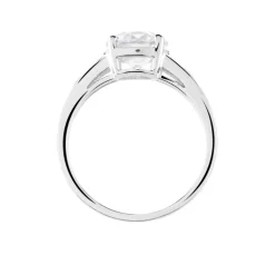 Bague Tatjana Or Blanc Oxyde De Zirconium