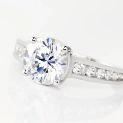 Bague Tatjana Or Blanc Oxyde De Zirconium