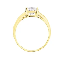 Bague Tatjana Or Jaune Oxyde De Zirconium