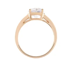 Bague Tatjana Or Rose Oxyde De Zirconium