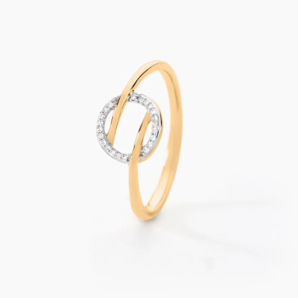 Bague Thealane Or Jaune Diamant