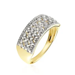 Bague Theolinne Or Jaune Diamant