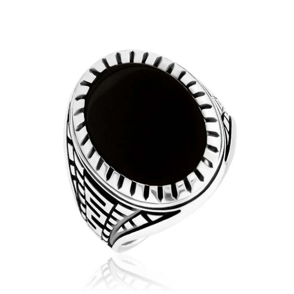 Bague Thimeo Argent Blanc Onyx