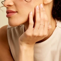 Bague Tiara Or Jaune Oxyde De Zirconium