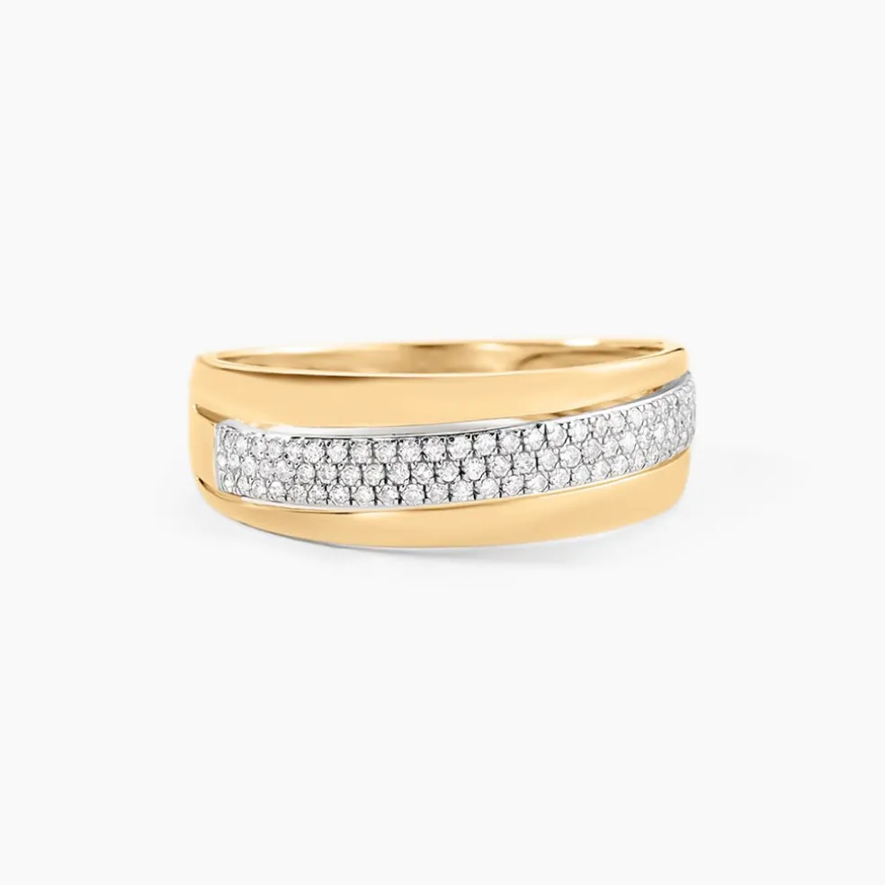 Bague Tima Or Jaune Diamant