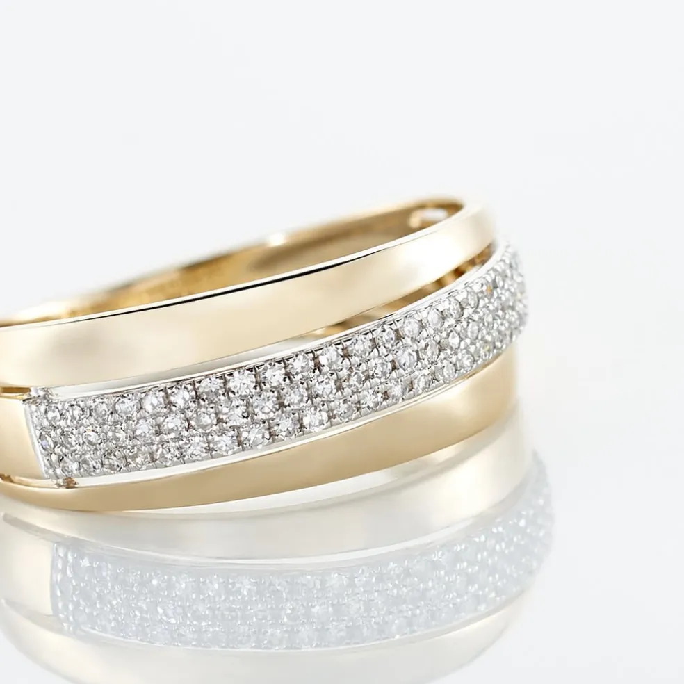 Bague Tima Or Jaune Diamant