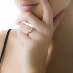 Bague Tiphaine Or Rose Topaze