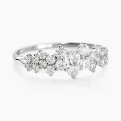 Bague Tokyo Or Blanc Oxyde De Zirconium