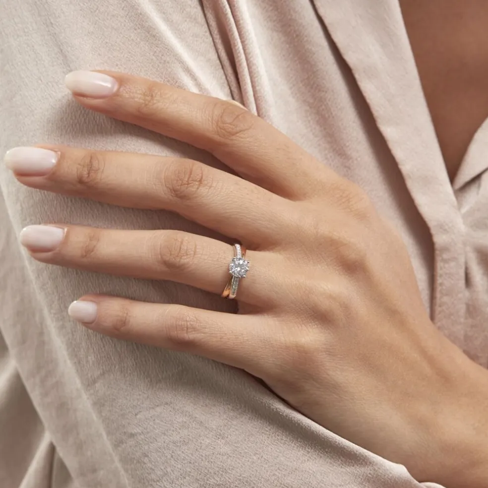 Bague Trick Or Jaune Amethyste Et Oxyde