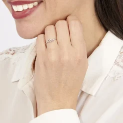 Bague Tylane Or Blanc Diamant Divers