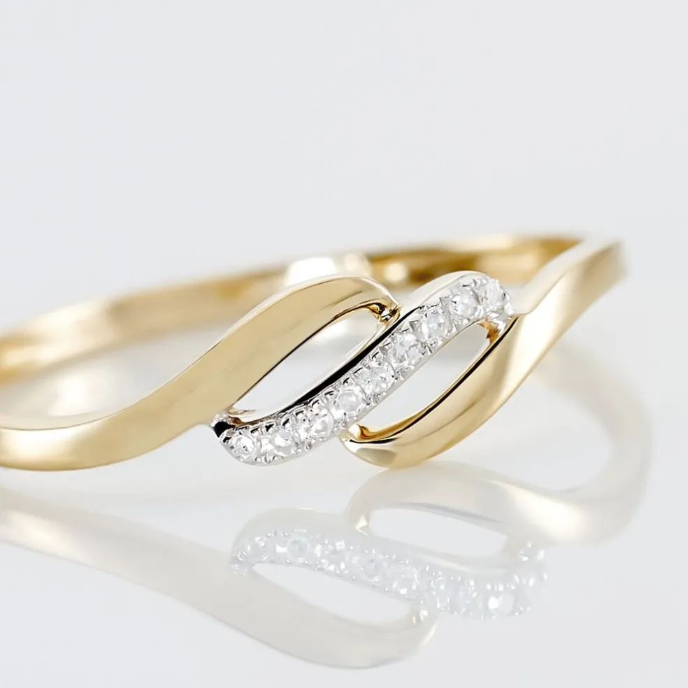 Bague Tylane Or Jaune Diamant
