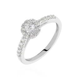 Bague Urbane Platine Blanc Diamant