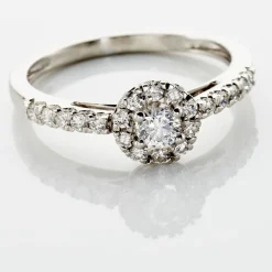 Bague Urbane Platine Blanc Diamant