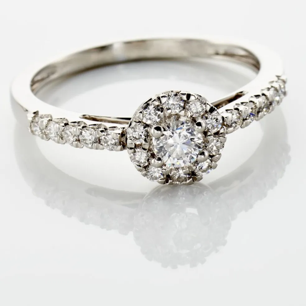 Bague Urbane Platine Blanc Diamant