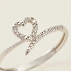 Bague Urias Or Blanc Diamant