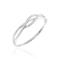Bague Ursulla Or Blanc Diamant