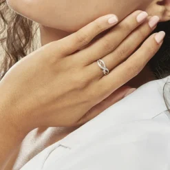 Bague Vaguelette Or Jaune Diamant