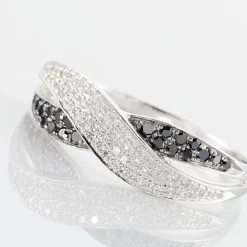Bague Vahide Or Blanc Diamant