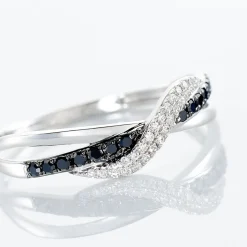 Bague Valencia Or Blanc Diamant