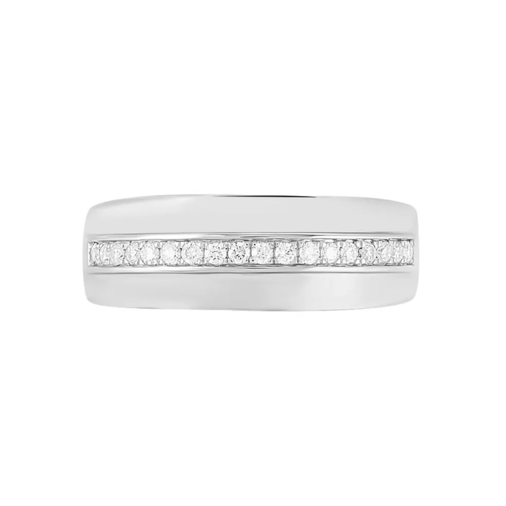 Bague Vianca Or Blanc Diamant