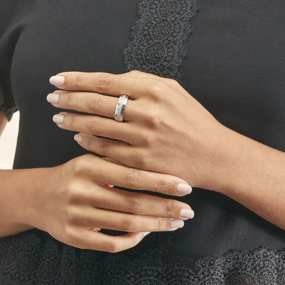 Bague Vianca Or Blanc Diamant