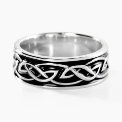 Bague Viking Argent Blanc