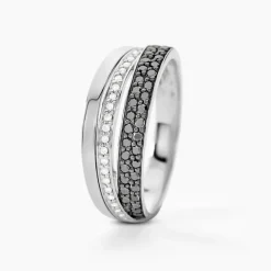 Bague Virginie Or Blanc Diamant