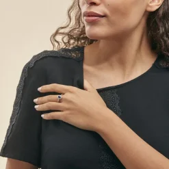 Bague Vladimir Or Blanc Saphir Diamants