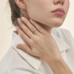 Bague Vladimir Or Jaune Rubis Diamants