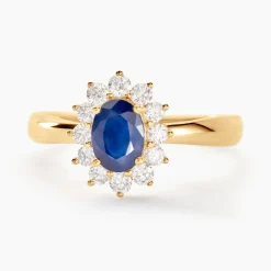 Bague Vladimir Or Jaune Saphir