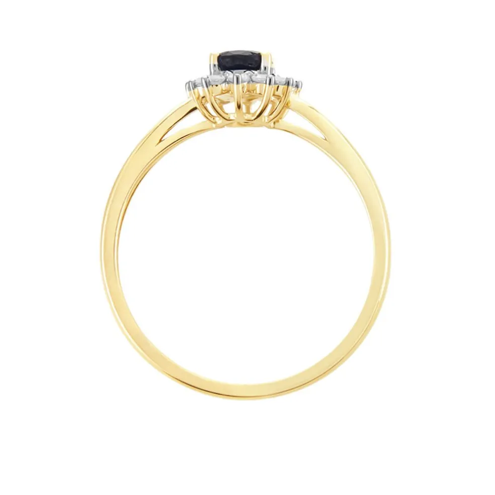 Bague Vladimir Or Jaune Saphir