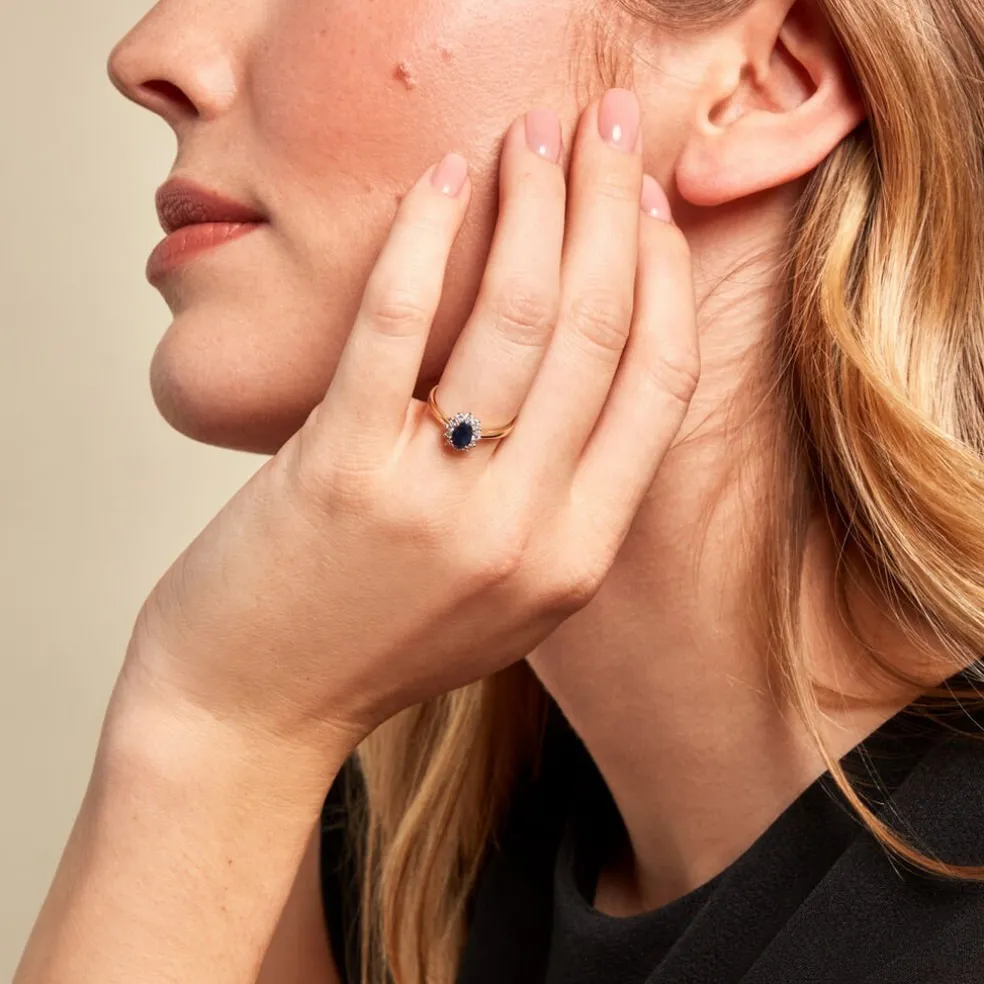 Bague Vladimir Or Jaune Saphir