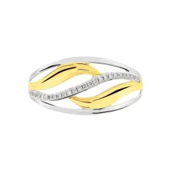 Bague Volcania Or Bicolore Diamant