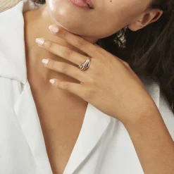 Bague Volcania Or Bicolore Diamant
