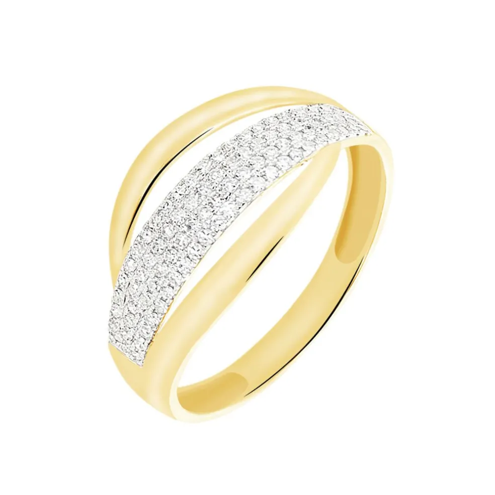 Bague Xenia Or Jaune Diamant