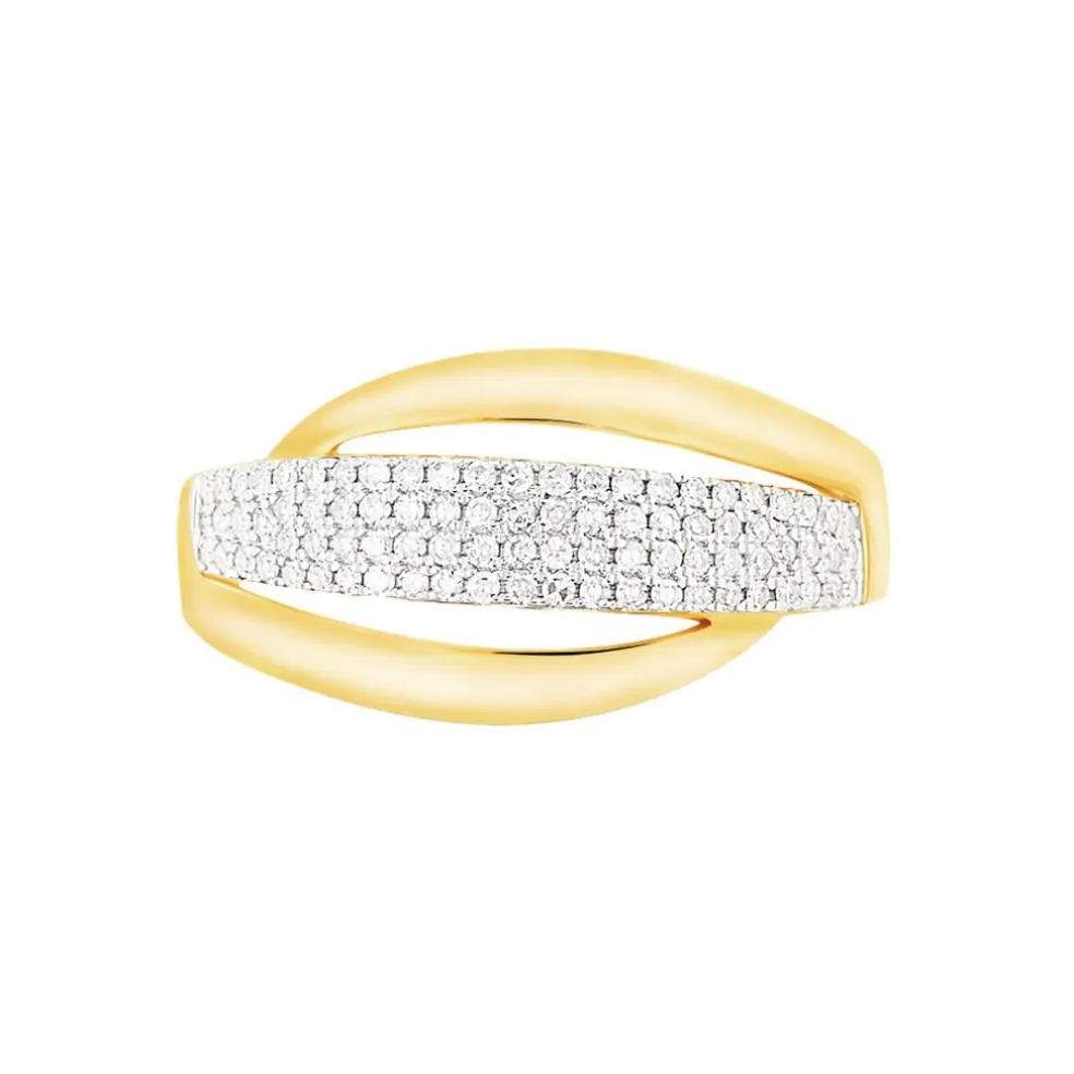 Bague Xenia Or Jaune Diamant