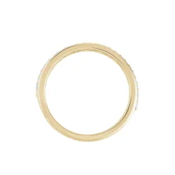 Bague Zoila Plaqué Or Jaune Oxyde De Zirconium