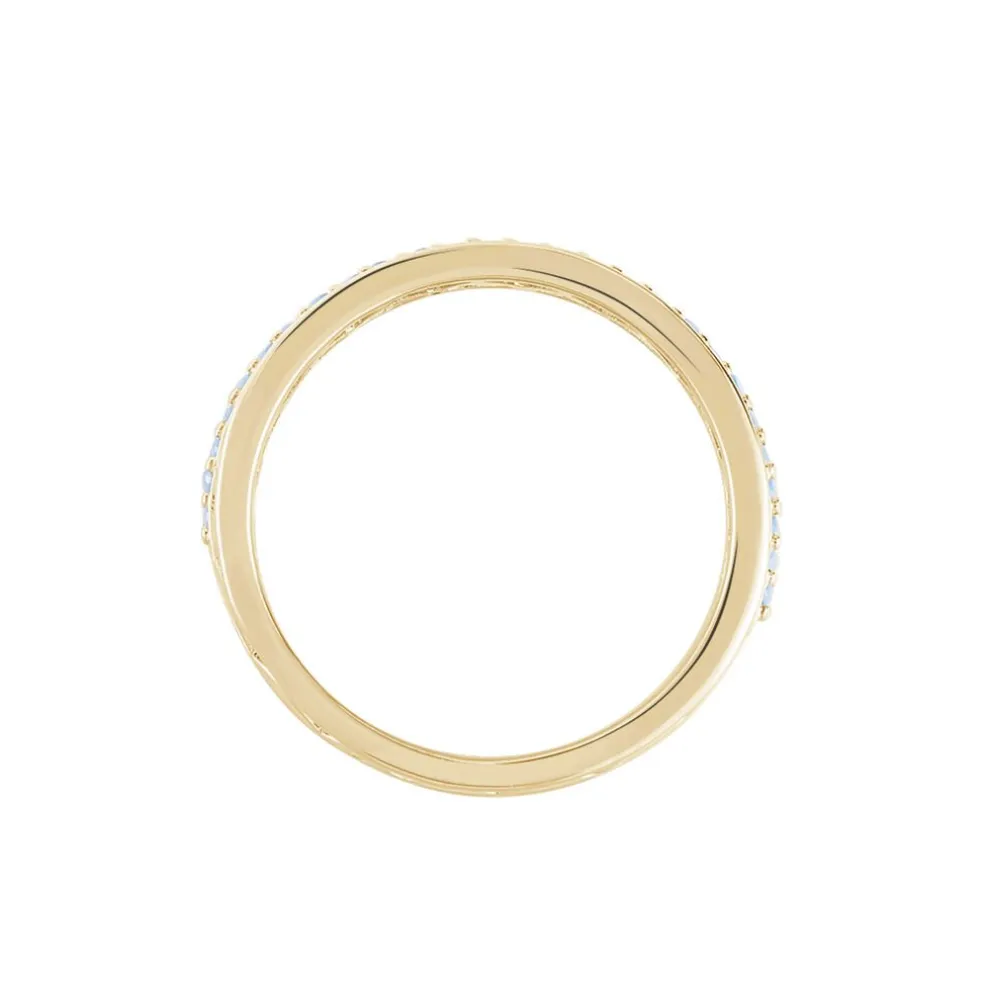 Bague Zoila Plaqué Or Jaune Oxyde De Zirconium