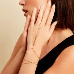 Bijou De Main Lodi Acier Jaune