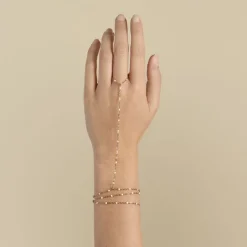 Bijou De Main Persia Acier Jaune