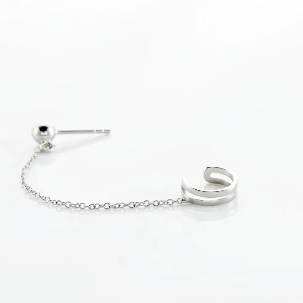 Bijou D'oreille Unitaire Argent Harris