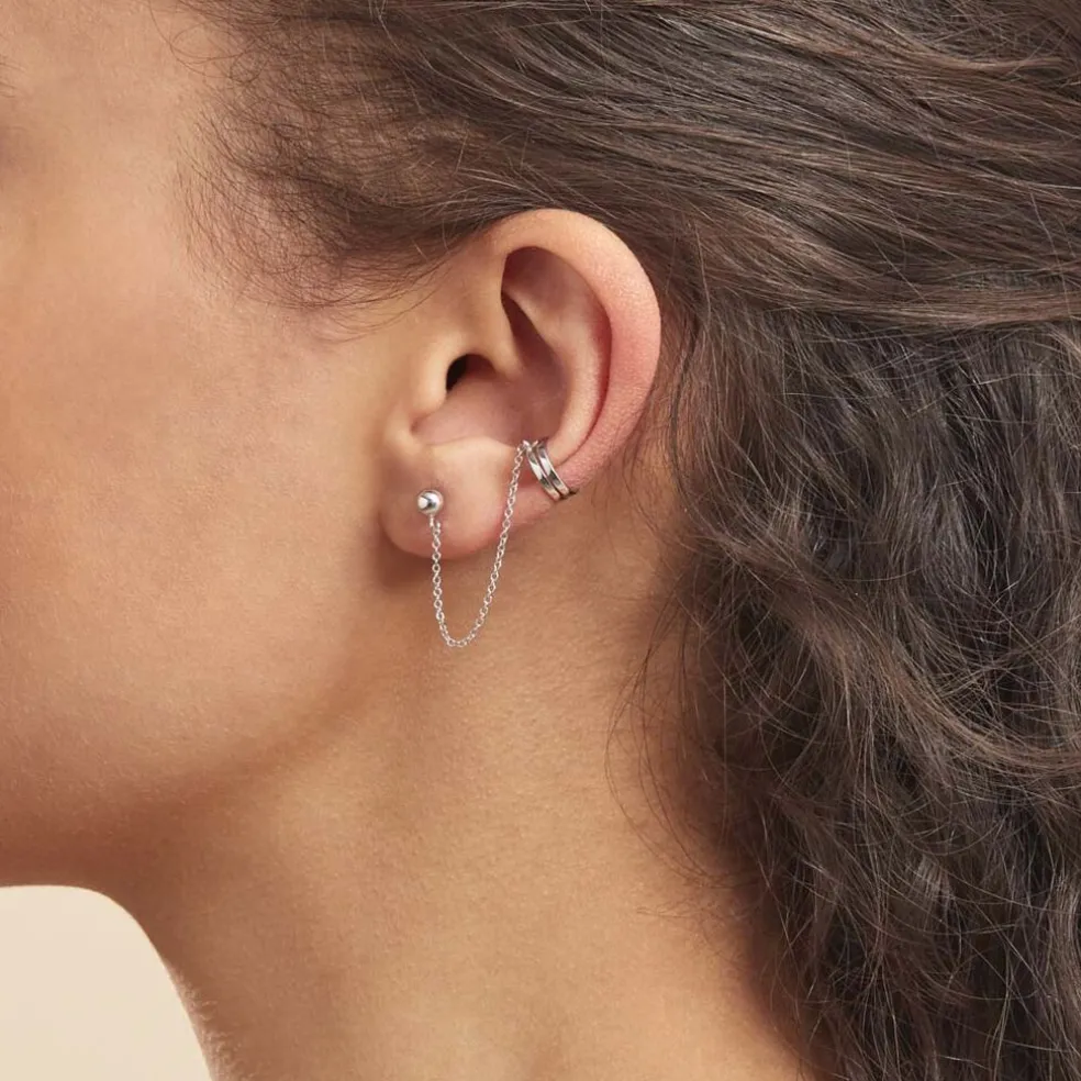 Bijou D'oreille Unitaire Argent Harris