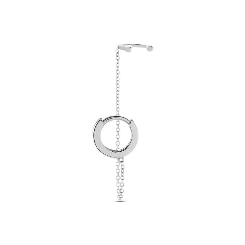 Bijou D'oreille Unitaire Argent Hathor
