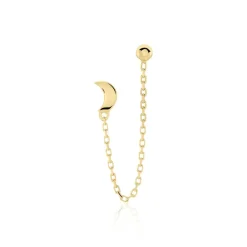 Bijou D'oreille Unitaire Plaqué Or Shalaun