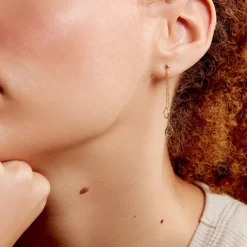 Bo Pendantes Or Jaune Emerika Oxyde De Zirconium