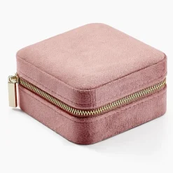 Boite à Bijou Tissu Rose