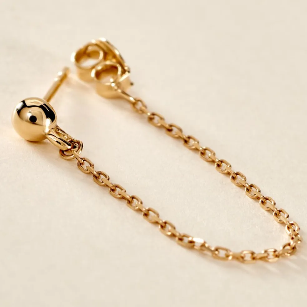 Boucle D'oreille Channah Or Jaune