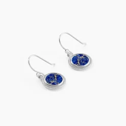 Boucles D'oreilles Argent Zea Lapis Lazulis