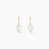 Boucles D'oreilles Djimmy Or Jaune Oxyde